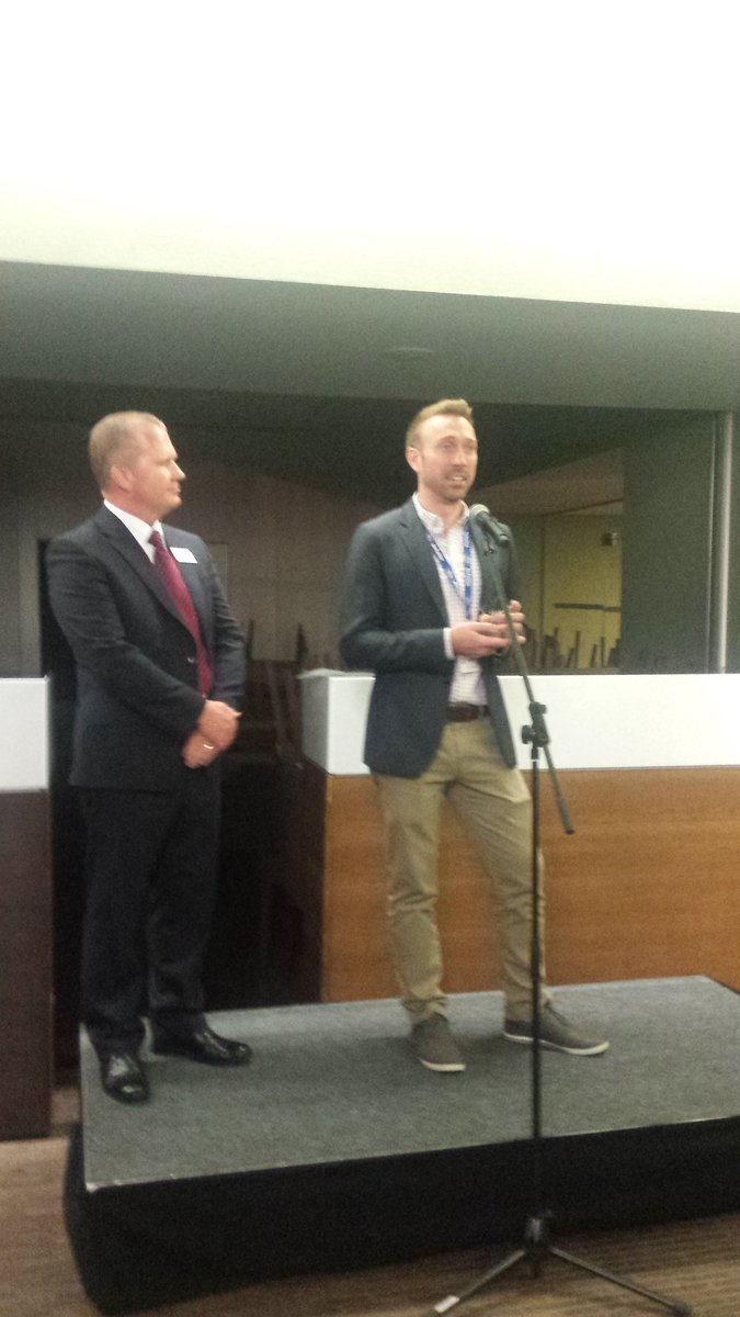 AidExGlobal's tweet photo. .@Sean_IMC from @IMC_UK wins #AidEx2015 Humanitarian Hero of the Year Award for his vital work on Ebola response! https://t.co/ckkmtYlhru