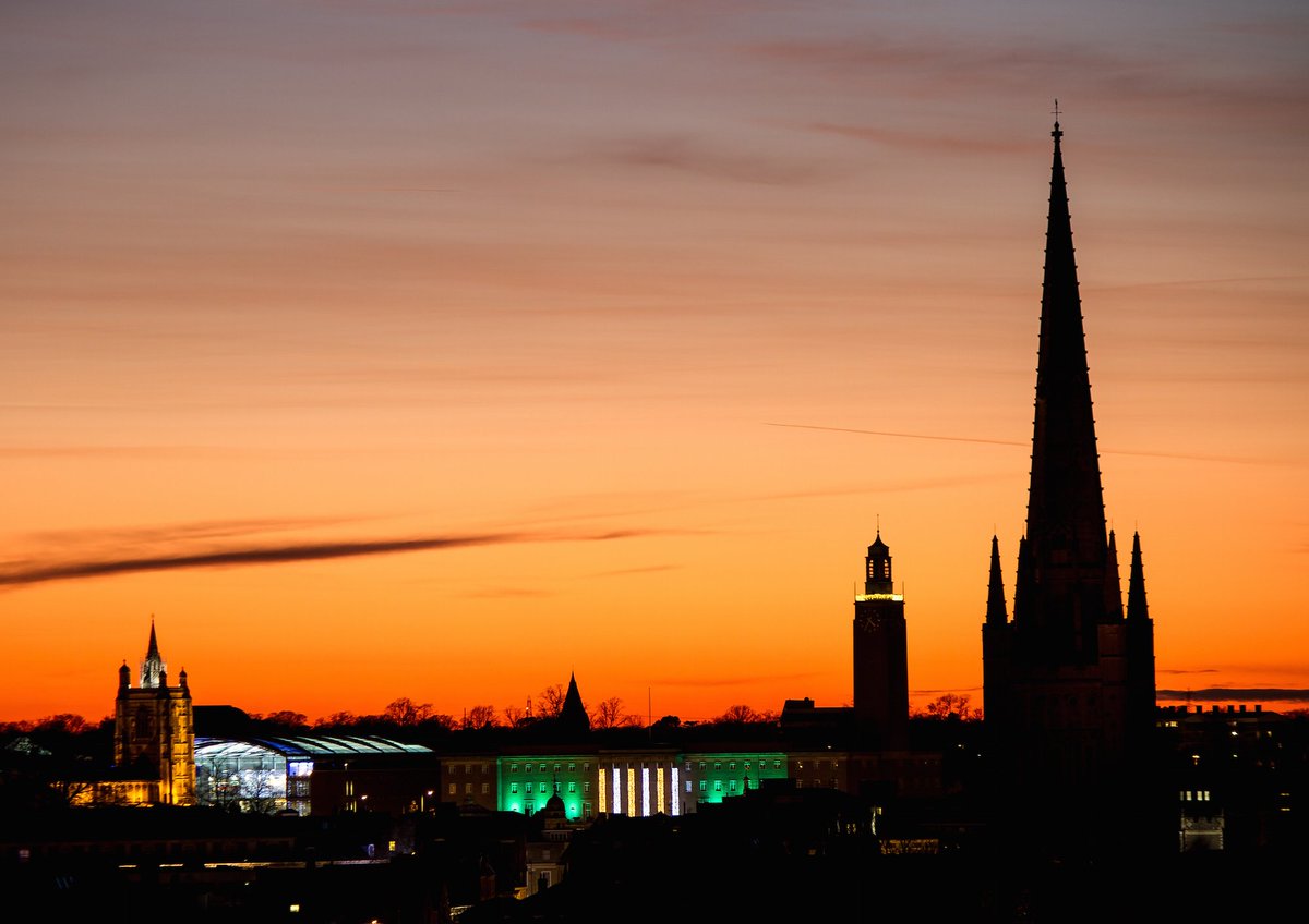 ThatsTVNorfolk's tweet photo. #photographer Gordon Burwood has made a #charity calendar featuring #Norwich landmarks – he joins us 6.30pm https://t.co/lTdvkzYEcr