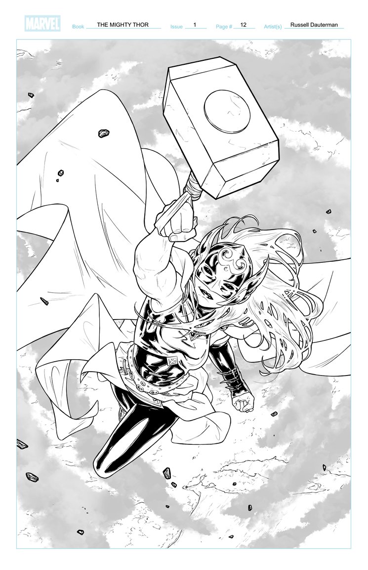 VERILY!  THE MIGHTY THOR #1 is out today!! 