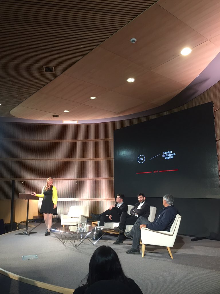 simonperezW's tweet photo. Ahora parte @G_Kintaniya del Centro de Cultura Digital @CCDmx #CulturaDigitalChile cc @consejocultura https://t.co/5A4COx9ip5