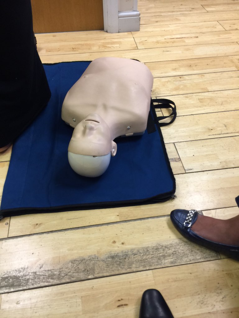 HighOaksDental's tweet photo. The team currently doing our annual #medicalemergency #CPR #AED training. Keeping our patients safe https://t.co/ZElpJxnWHv