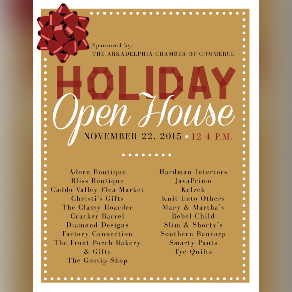 areda_acoc's tweet photo. #HolidayOpenHouse is this Sunday!!! https://t.co/YV3RElKop3