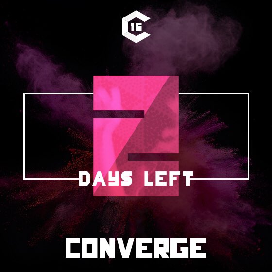 ConvergeTX's tweet photo. Just 2 Days left guys! Who's ready for Converge?!
#ConvergeTexas https://t.co/94Y9C3Aeco