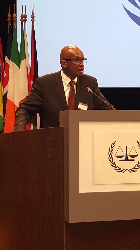 nyamitwe's tweet photo. The Hague, ICC14ASP. No genocide is in the making in Burundi nor mass killings. Ethnicity no longer fault line. https://t.co/9kjnQvSVVt