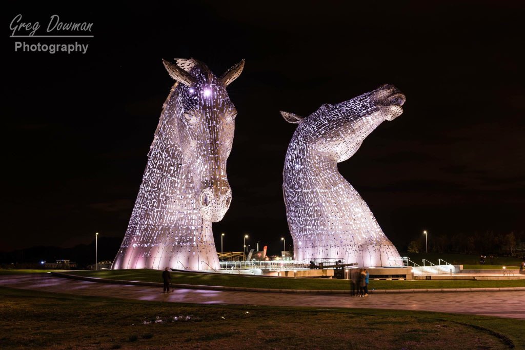 GDowman's tweet photo. The amazing #kelpies in #Falkirk #Scotland incredible place to visit @TouristScottish @VisitScotland @UKNikon https://t.co/iHZSaMbhl2