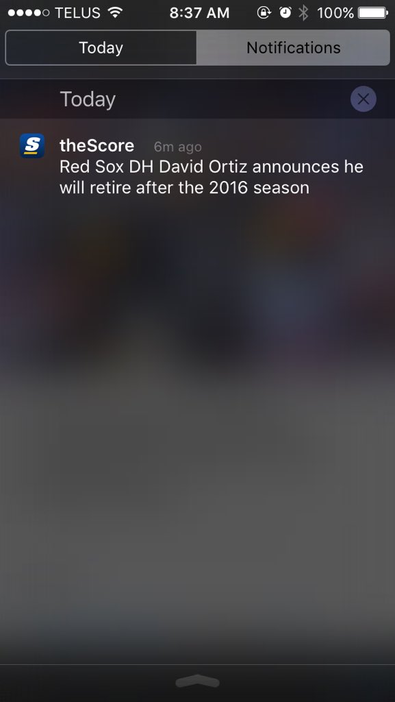 fenwayfrank88's tweet photo. Day ruined. Thanks for everything @davidortiz 🙌🏼 #re34pect https://t.co/CRPr9U5UX9