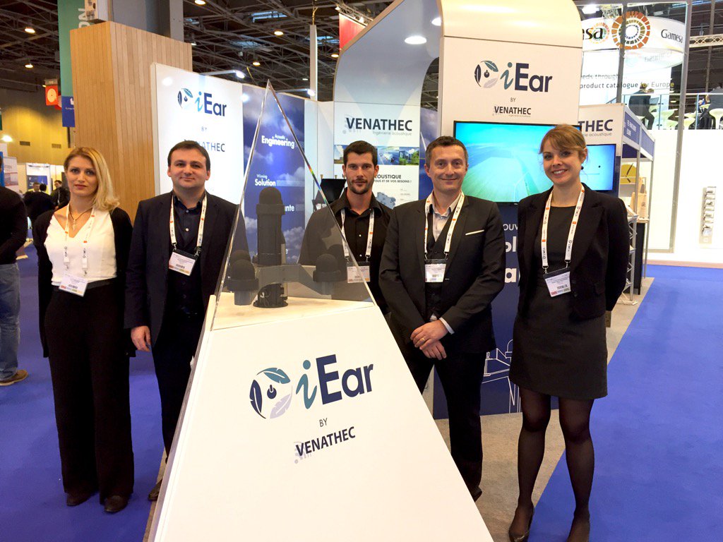 PatriceCornu's tweet photo. Toute l'équipe #Venathec vous attend en F03-1 lors du salon#Ewea2015 pour la présentation de notre solution #iEar https://t.co/mqOk67eZZk