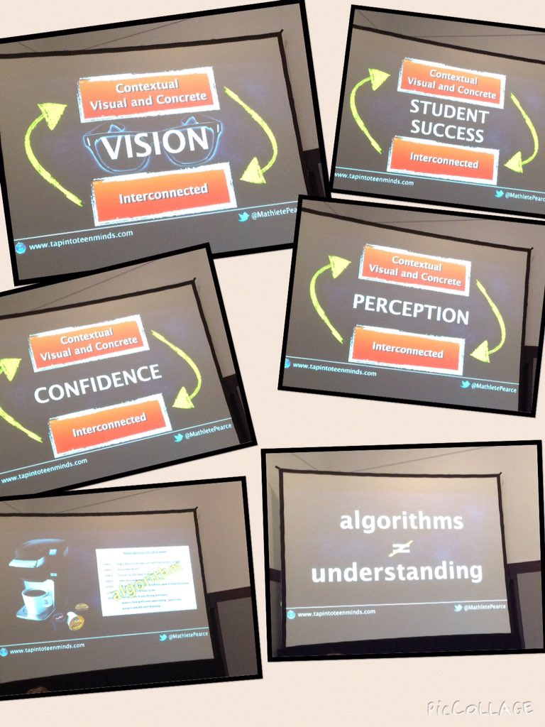 kkilpatrick7's tweet photo. @MathletePearce is sharing a vision for teaching math #ettipad https://t.co/6nZAwTtS52