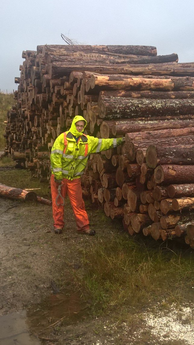This photo got Euan a shout out on <a href="/BBCR1/">BBC Radio 1</a> #timber Made up for a less than glorious day!