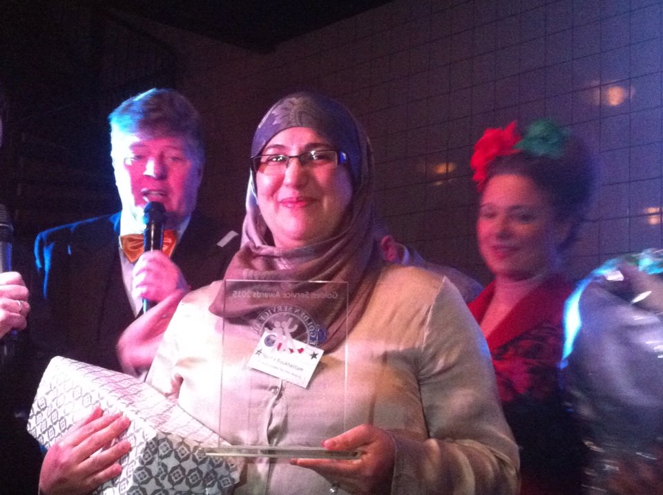 Gefeliciteerd Naima! Wat een geweldige prestatie: schoonmaker van het jaar!