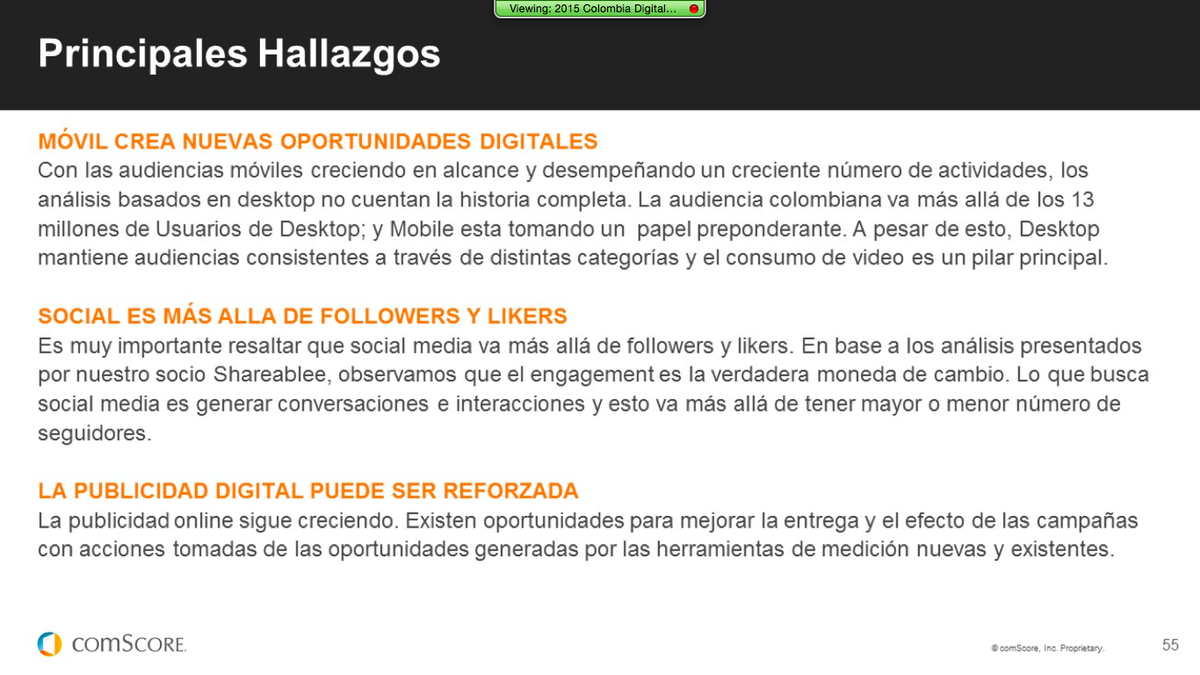 PauG_13's tweet photo. Principales hallazgos del informe de #FuturoDigital de @comScoreLATAM https://t.co/34pxRNqBFL