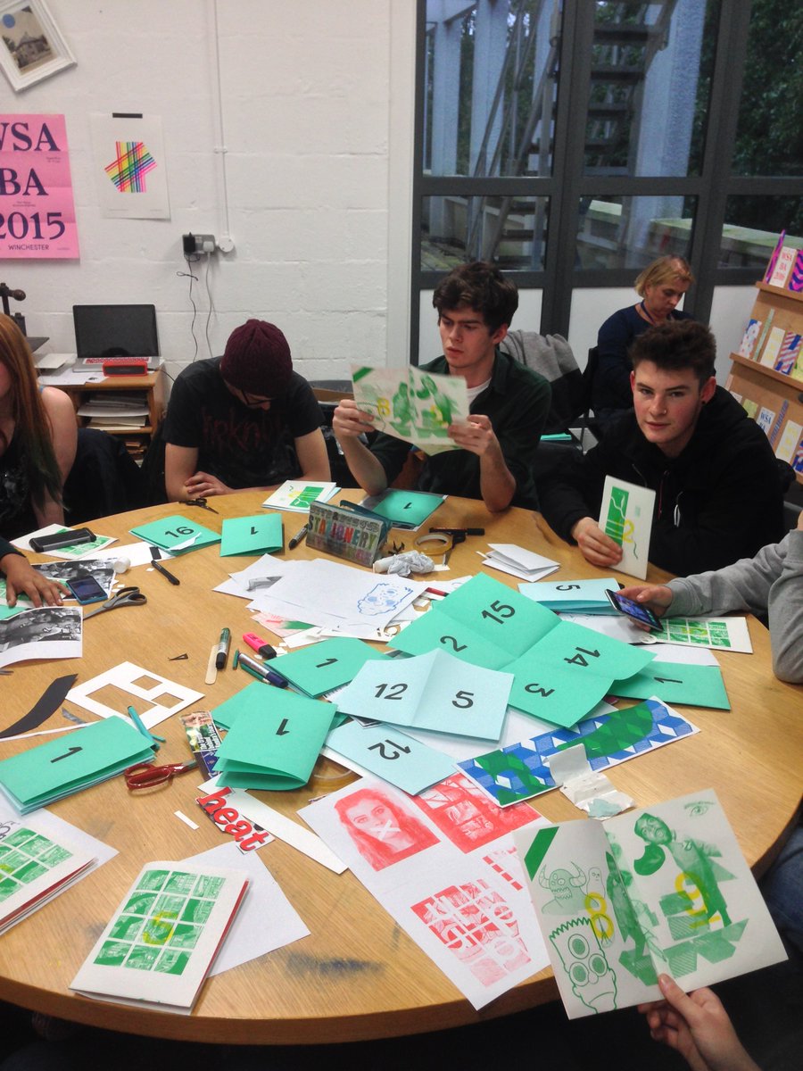 fourmcreative's tweet image. Publications from @Symonds_College &amp;amp; @Sparsholt_Coll #Risograph #Workshops. @PublisherHubWSA