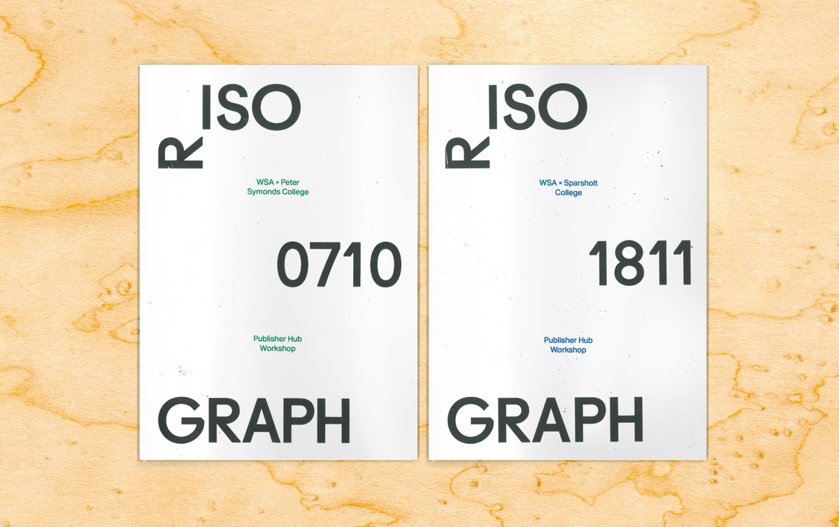 fourmcreative's tweet image. Publications from @Symonds_College &amp;amp; @Sparsholt_Coll #Risograph #Workshops. @PublisherHubWSA