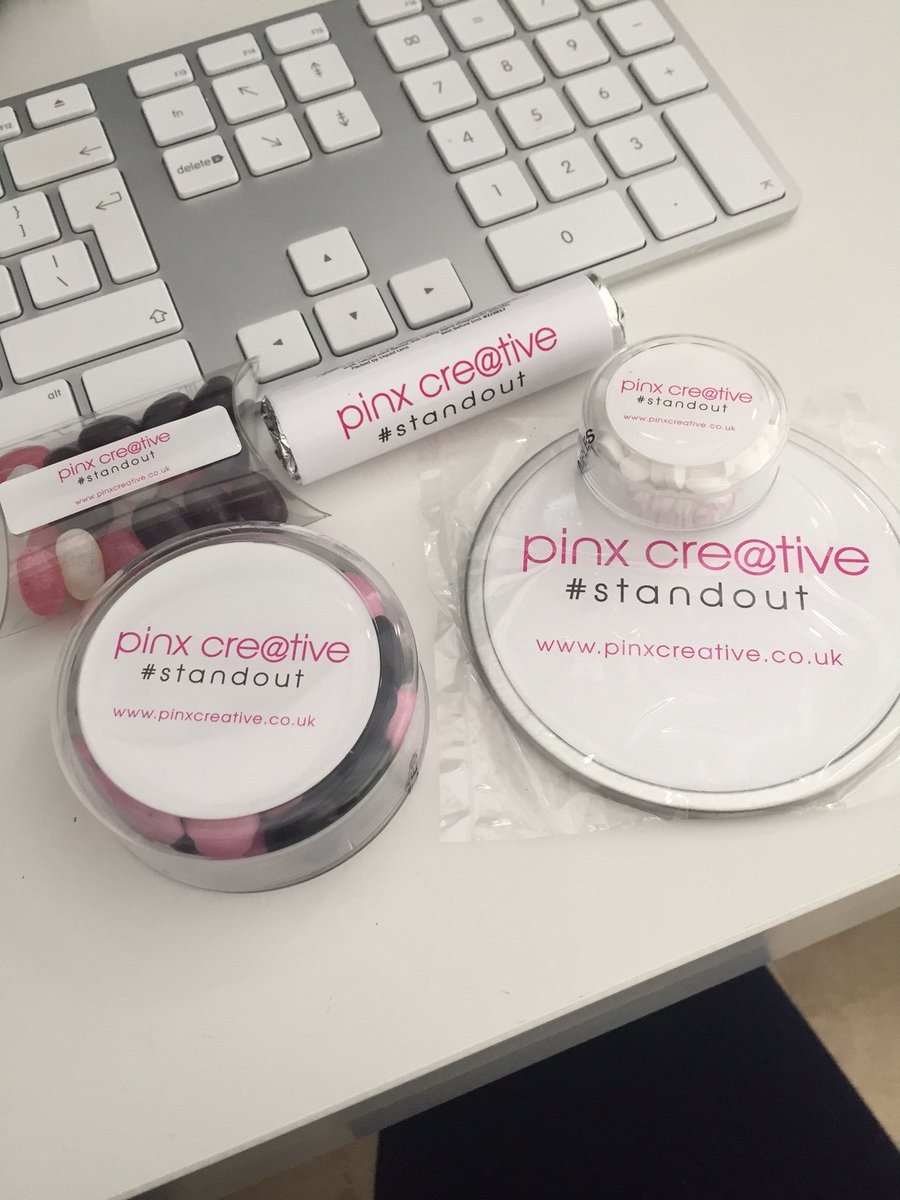 Pinxcreative's tweet photo. Wow! Love my #promotionalproducts courtesy of @Imagerypromo #standout https://t.co/YY9yhk8nC5
