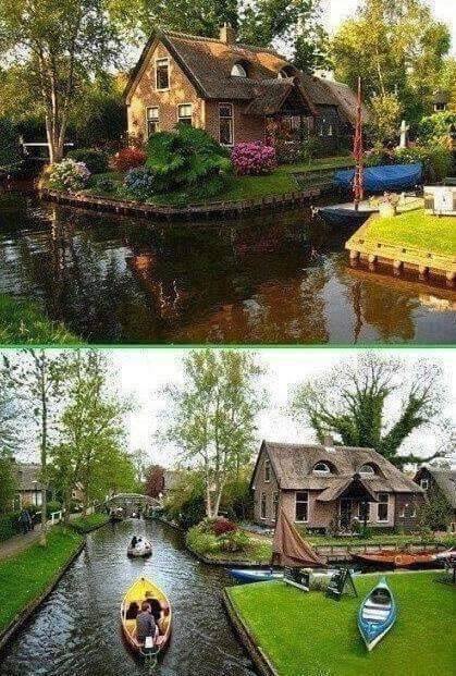 TheWorldNeeds_'s tweet photo. Giethoorn, Holanda. https://t.co/drTFEEaJuB