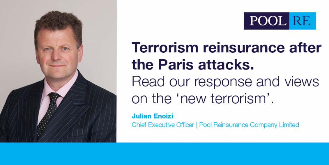 HaggiePartners's tweet image. #Terrorism reinsurance after the Paris attacks ow.ly/UNqAS #PoolRe