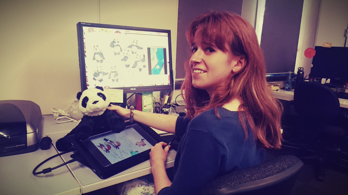 SixFootKid's tweet photo. Getting stuck into the concept art for our new upcoming game - it's all about Panda! #indiegame #conceptart #gamedev https://t.co/oiugvVvFBw