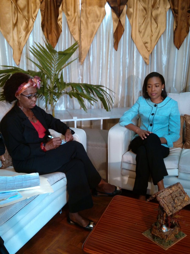 womensedayja's tweet photo. @Valrie_Grant WED Ambassador for Guyana is #WomenWOW. Here on First Look talking #WEDO & #WINCAP. @womens_daygy https://t.co/zT4EjCEHJZ