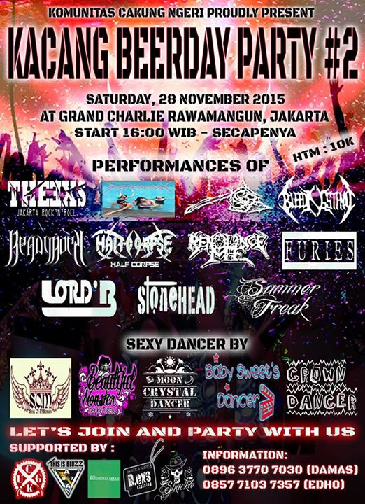 Come join ! Lets party together ! Shake your body in the floor !
#KACANGBeerdayParty2 <a href="/READYROCK_/">READYROCK Official</a>