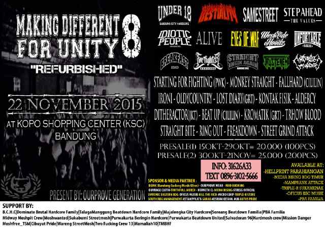 H-4 Menuju #MDFU8 "REFURBISHED" at KSC Bandung selatan with <a href="/Under18bchc/">UNDER18</a> @BESTIALITY_FYHC dll | HTM 25K #SBMevent