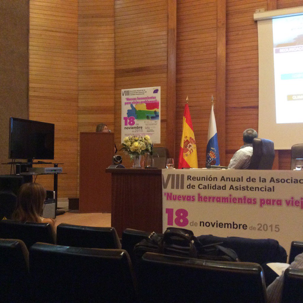 ACCA_info's tweet photo. Mesa de comunicaciones, siete #CalidadAsistencial #VIIIACCA https://t.co/NnyVhNQdvN