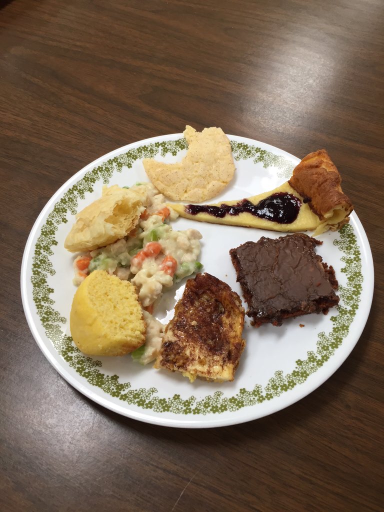 What a fun experience, sampling foods from our Creative Cooking classes Regional Foods Project!!