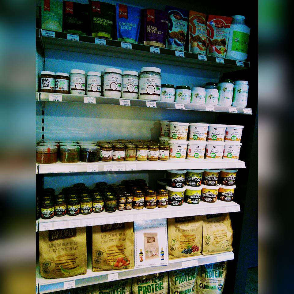 PerformanceNi1's tweet image. Check out part of our Health Food Range! It's slowly taking over the shop!! #foodporn #health #fueledbyperformance