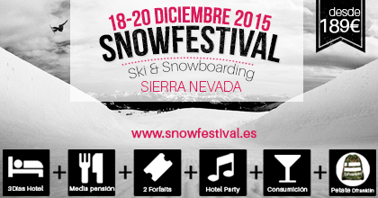 Viaje #SierraNevadaTEespera <a href="/websierranevada/">Sierra Nevada</a> desde 189€ con <a href="/DFranklinOFCL/">D.Franklin</a> y <a href="/MojacarSBreak/">Mojacar Spring Break</a> snowfestival.es