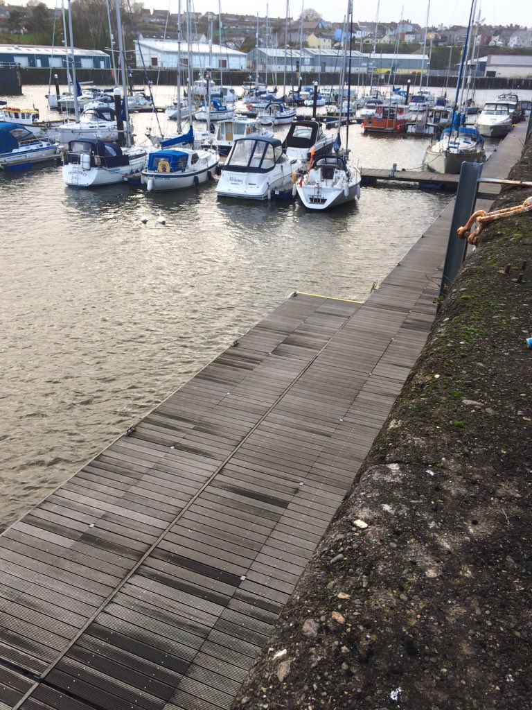 TWL_Tech's tweet image. A Marina all cabled ready for there new wifi upgrade #happycustomers #fibre #cat5
