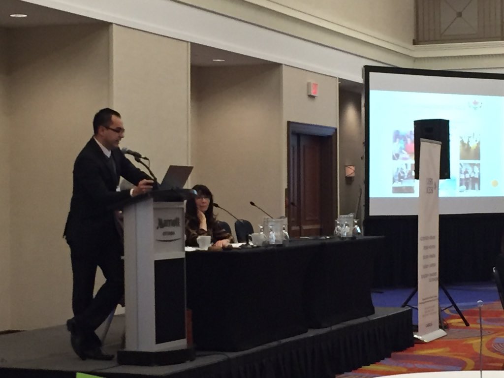 CASN43's tweet photo. @CNSA1's Terrace Desnomie fills #CASNCouncil2015 in on #NNSW2015 activities from across Canada! https://t.co/22WJTg1yym