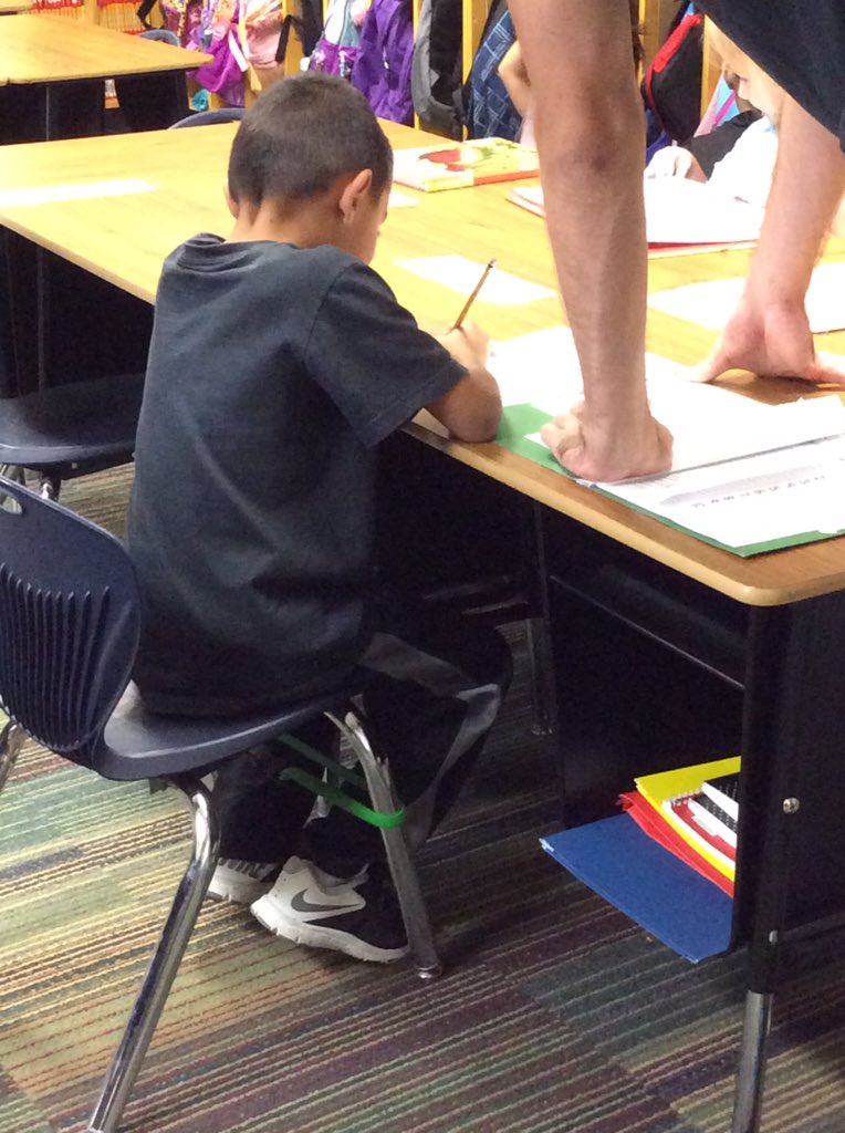 CCEBehavior's tweet photo. This week: 5 days of thinking outside of the box "seating" in the classroom! Day 3 https://t.co/JK9iJwSHjq