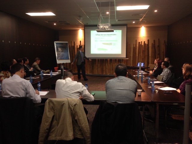 Optimyth's tweet image. Presentación de @GVillarrubia en el seminario con Sogeti, la Oficina de Control de Proveedores, hoy en Barcelona.