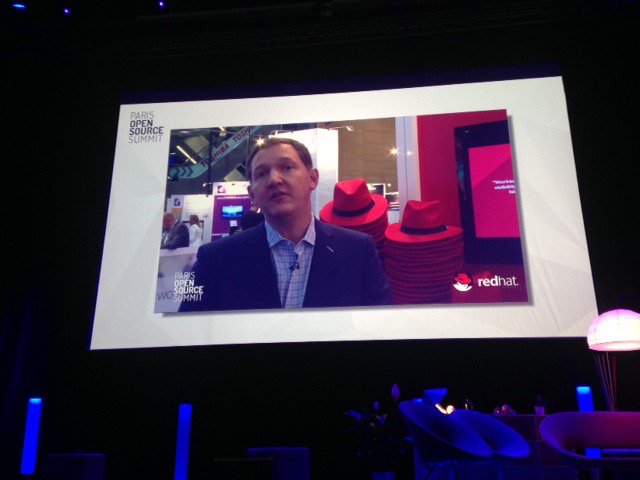 RedHatFrance's tweet image. Retrouvez-nous aux Docks pour parler Open Source. #OSSPARIS15 #RedHat_France