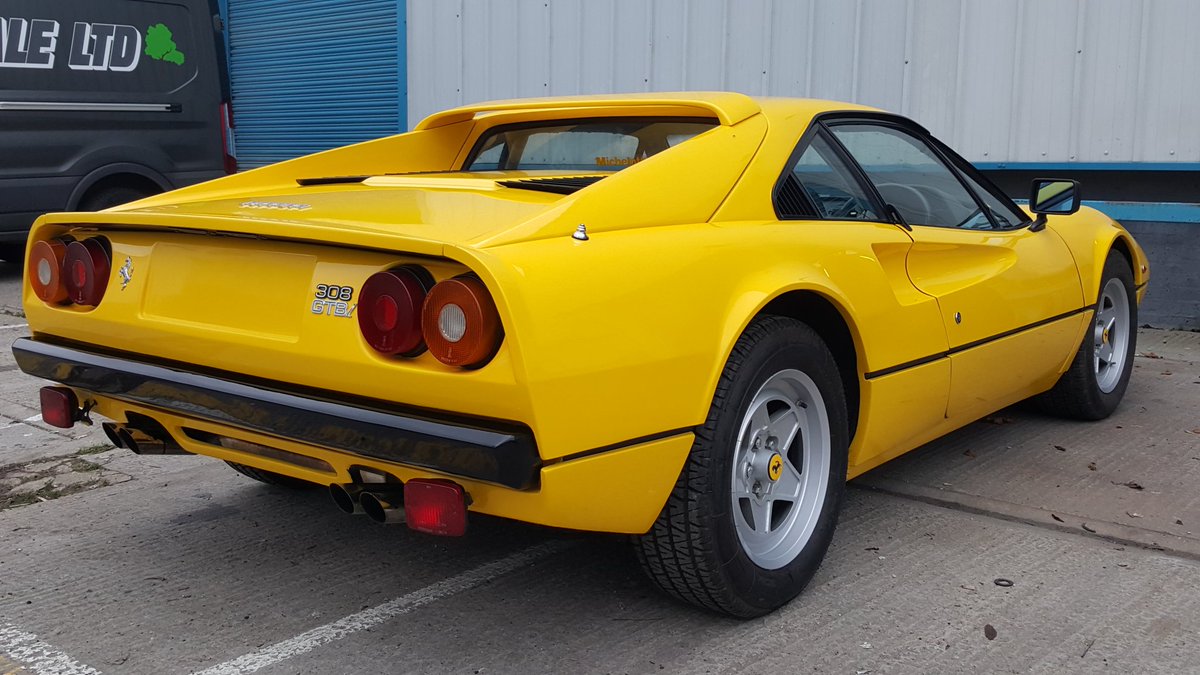 At repair shop sounded well ropey. Bet it's worth a bit though.
#ferrari308GTBi