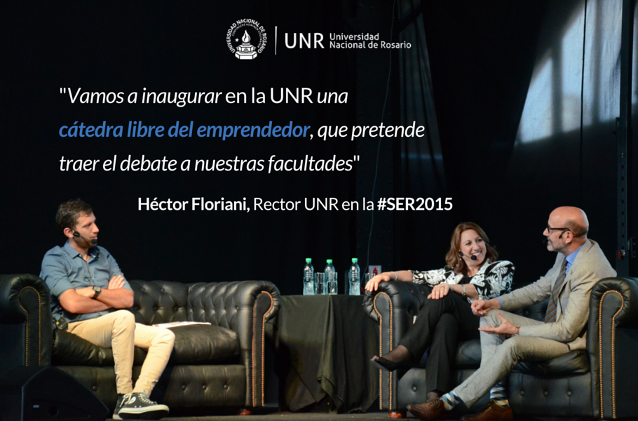 VinculacionUNR's tweet photo. Gran anuncio del rector d la @UNRosario en la #SER2015 ¡Se viene la cátedra libre del #emprendedor! cc:@njambreunr https://t.co/AXFasimy4b