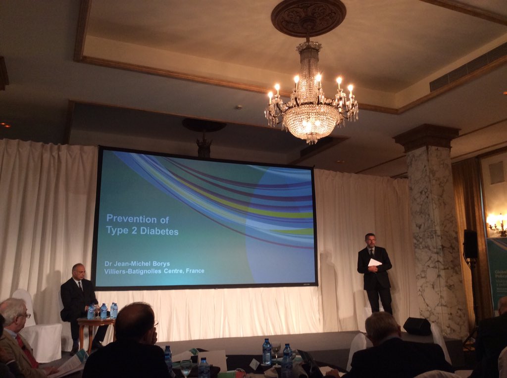 Dr <a href="/BORYSJeanMichel/">BORYS Jean-Michel</a> from <a href="/Epode_Network/">Epode Int. Network</a> speaks about T2D prevention at #Diabetes Policy Summit

#earlyactiondiabetes