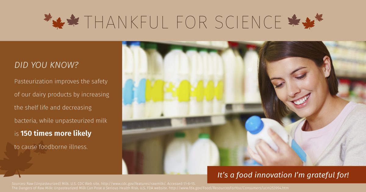 JeffSimmons2050's tweet photo. #Innovation like pasteurization is yet another reason I’m #ThankfulForScience. @DairyGood https://t.co/t8UpKXFTJw
