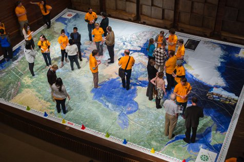 MuseumofNature's tweet photo. MT @MUNGeog: @CanGeoEdu @museumofnature #ArcticAlive map was @TheRooms for #GeoWeek15 @MemorialU https://t.co/ueYSjj8rKU