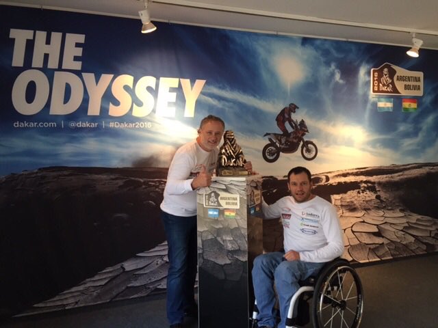 Presentación del <a href="/dakar/">DAKAR RALLY</a> 2016 con Charly Gotlib mi Copiloto y mi equipo <a href="/Bonver_Dakar/">BONVER DAKAR PROJECT</a> Flipando una vez más con gas🐗💨