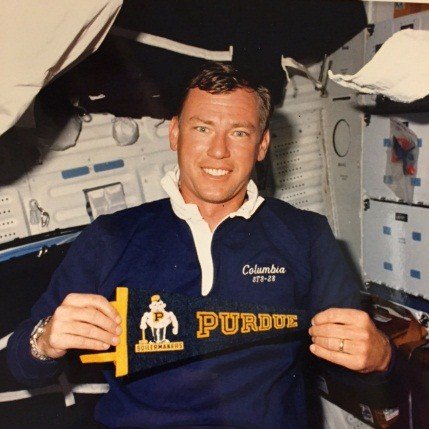 Happy Birthday alum Mark Brown, pictured on Shuttle Columbia in 1989. For more see  