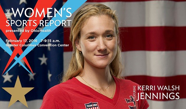 ColumbusSports's tweet photo. .@kerrileewalsh will headline our #WSR2016 on Feb. 17! Reserve tables now: https://t.co/v9ekClZ040 #sportsincbus https://t.co/nLSE1deL7G