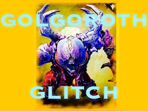 WARIIRAW1's tweet image. #Destiny #Game #youtube #Video #Xbox "GOLGOROTH Glitch" - Destiny GOLGORO... buff.ly/1LmbXE2 via YouTube