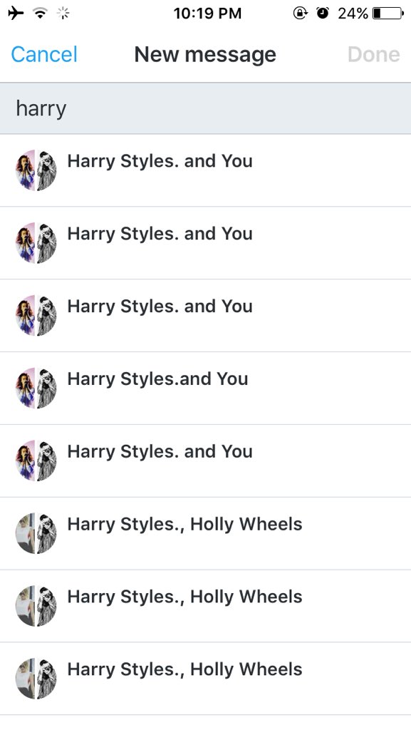 glitterCashAD's tweet photo. I'm suppose to give away these Harry Solo dms but meh https://t.co/1UjyIijmCI