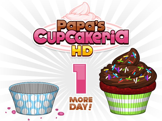 TRABALHANDO NA LOJA DE CUPCAKES - Papa's Cupcakeria! 