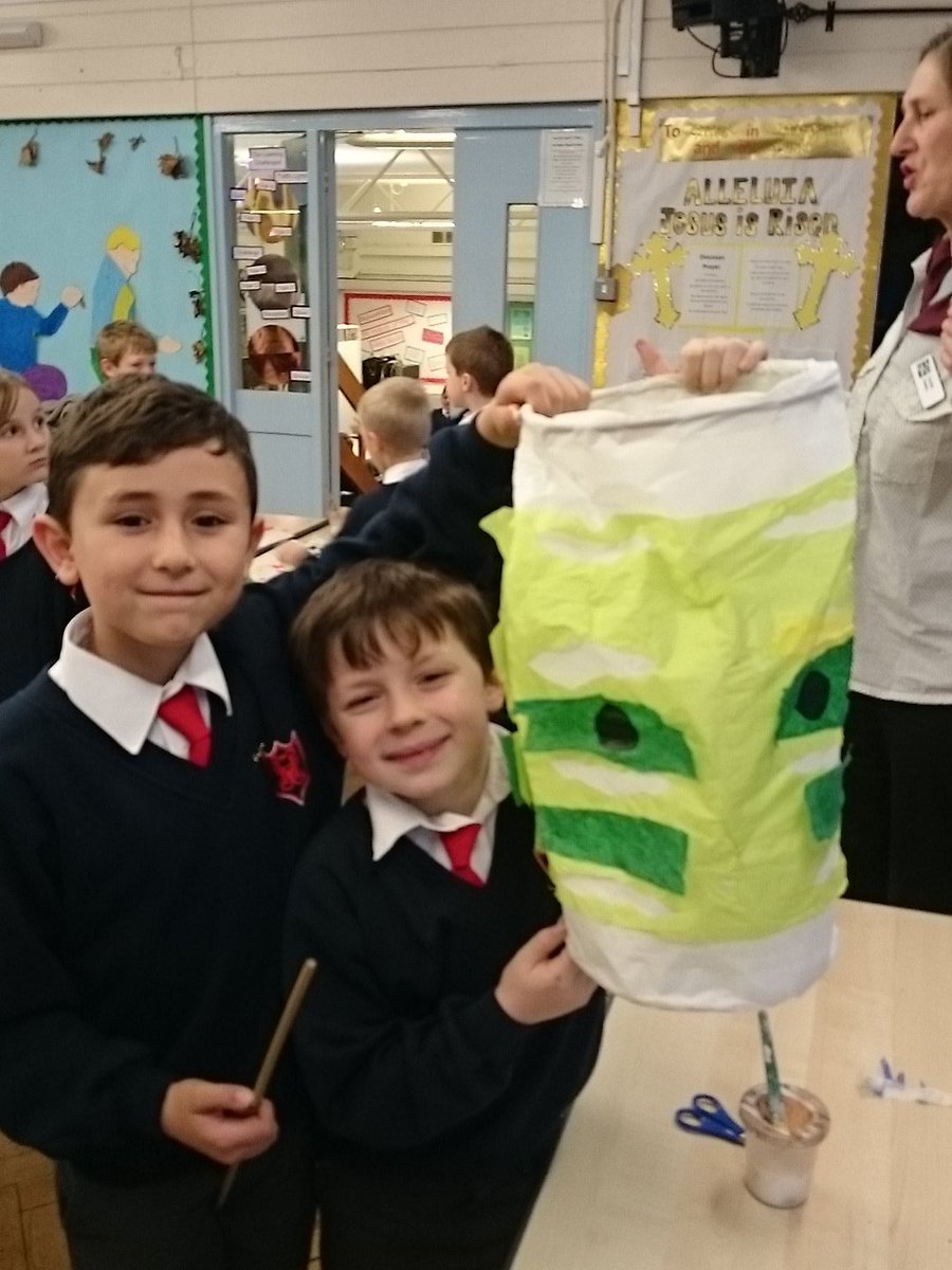 Great lantern making.