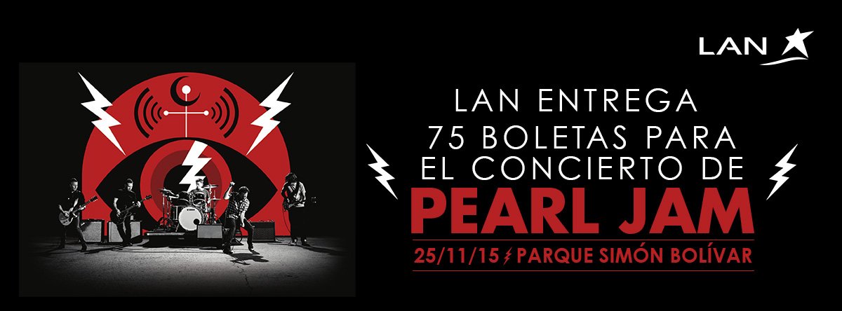 LATAM_CO's tweet photo. 300 RT a este tweet para descubrir dónde va a comenzar este viaje #DestinoPearlJam con @LAN_CO https://t.co/xxxFG9nm7a