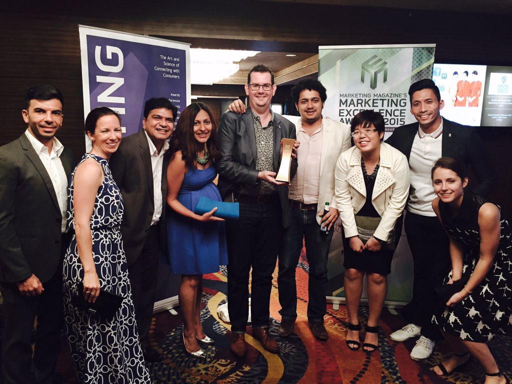 johnpathrose's tweet photo. Performance marketing bronze @ Marketing excellence award Singapore. #intuitsg @nishag25 @L30nardS1m @ozdane https://t.co/qAIbPMw5j3