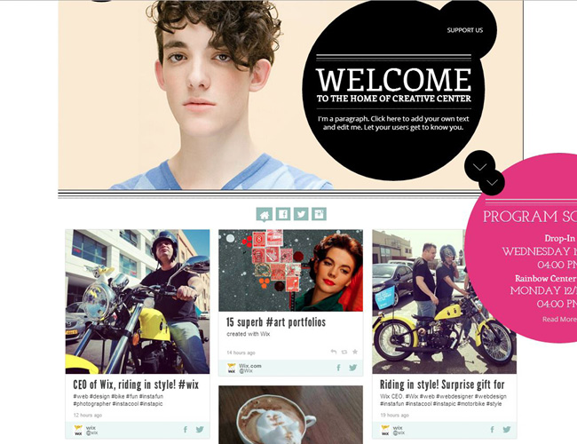 JMUDigiComm's tweet photo. "Get More People to Revisit Your Website With These Wix Apps" https://t.co/ti1dzOME3Z via @wix #WebBuilderWednesday https://t.co/xXLJEv8FUq