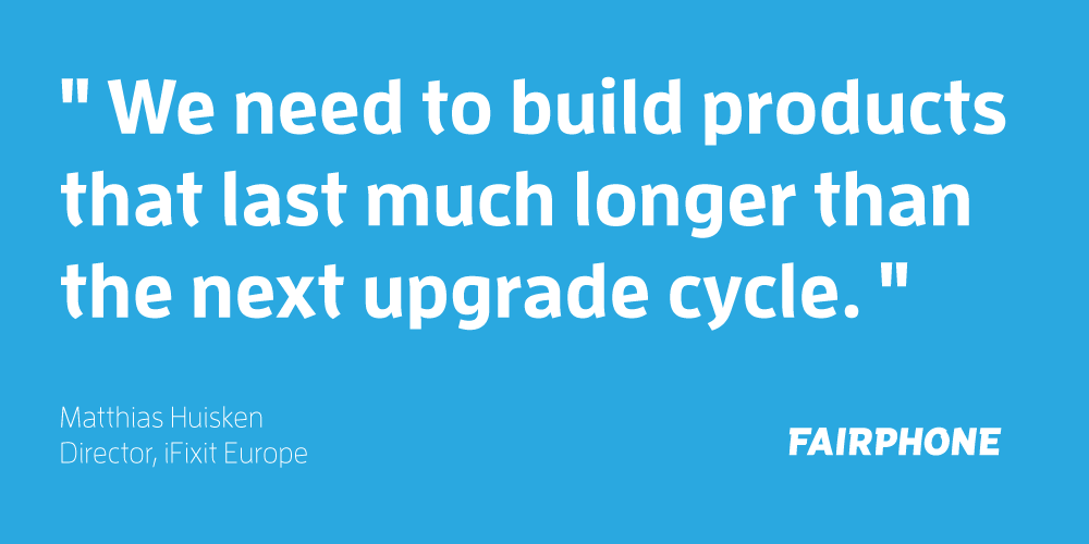 .<a href="/iFixit/">iFixit</a> gives Fairphone 2 a perfect score for smartphone repairability.10/10! bit.ly/1LlXHLE