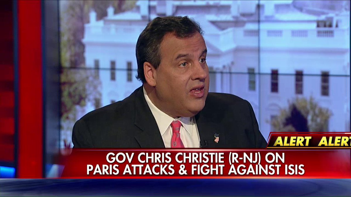 FoxNews's tweet photo. .@ChrisChristie: “We need a president who’s going to be strong &amp; unafraid to make decisions.” @AmericaNewsroom https://t.co/kieEK1HZ4K